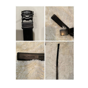 Women’s Mission Buckle and Leather Belt - 40 MM (XLarge)(EUC)